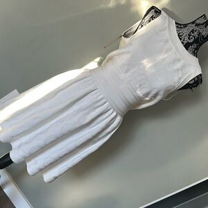 Alaia White Optic White Dress . NEW